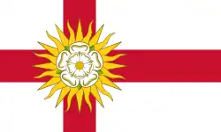 Official flag of the West Riding of Yorkshire