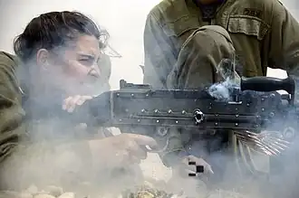 Infantry instructor of the Caracal Battalion, 2011