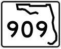 State Road 909 marker