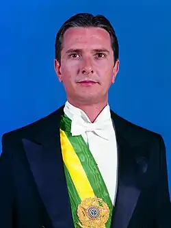 Presidential portrait of Fernando Collor