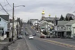 Lehigh Avenue in Frackville in 2015