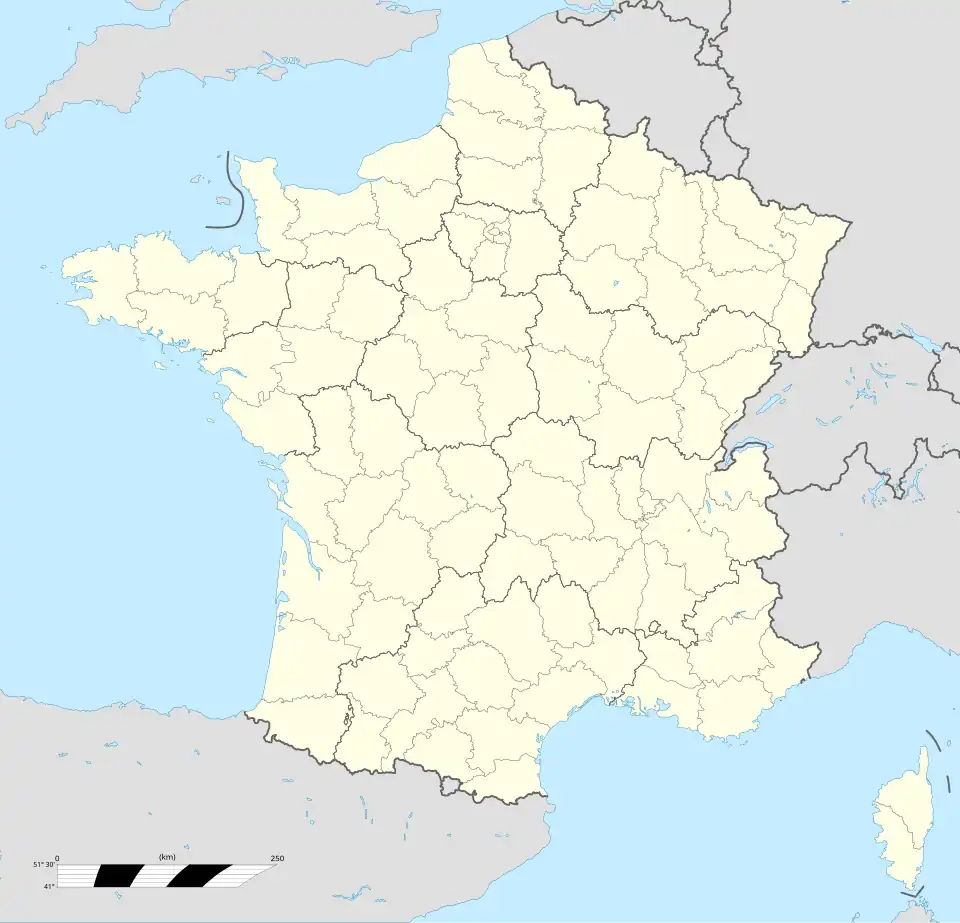 Lille is located in France