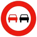 No overtaking