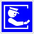 Manned tollbooth