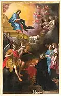Vision of Saint Philip Benizi de Damiani