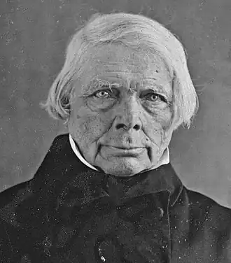 Philosopher Friedrich Wilhelm Joseph Schelling, made by Hermann Biow in February 1848