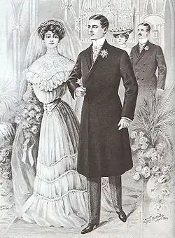 Cravat and pin (1904)
