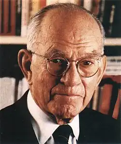 J. William Fulbright, former U.S. Senator and founder, Fulbright Program