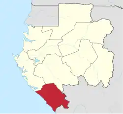 Nyanga Province in Gabon