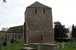St Michael's Church with its castle-like tower