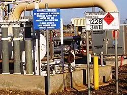 An odourant injection station at MLV7 (main line valve) near Dampier, where Butanethiol is added to the natural gas inside the Dampier to Bunbury Natural Gas Pipeline