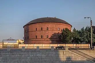 Gas holder in Saint Petersburg, Russia, converted to a planetarium[27]
