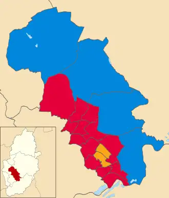 2023 results map