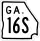 State Route 16S marker