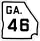 State Route 46 marker