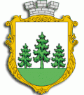 Coat of arms of Briukhovychi