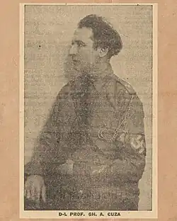 Gheorghe A. Cuza ca. 1935-1938