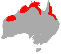 Map of range