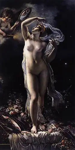 Mademoiselle Lange as Venus by Girodet