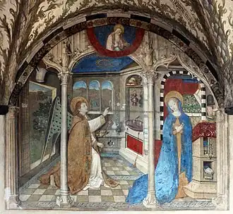Annunciation by Giusto di Alemagna