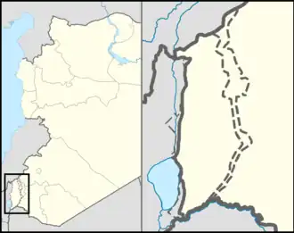 Gamla is located in the Golan Heights