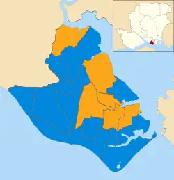 2021 results map