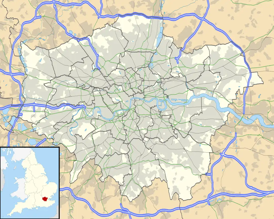 2011–12 Football Conference is located in Greater London