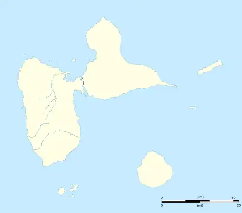 La Rosette is located in Guadeloupe