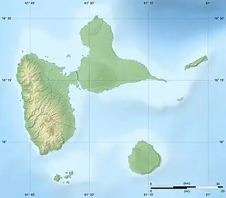 Îlet à Cabrit is located in Guadeloupe