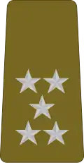 Général d'armée (Guinea Ground Forces)