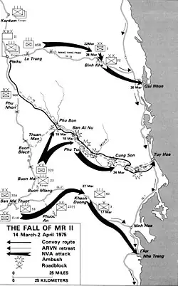 The fall of Military Region II