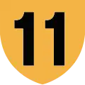 Route 11 shield}}