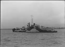 HMS Violet, a Flower-class corvette