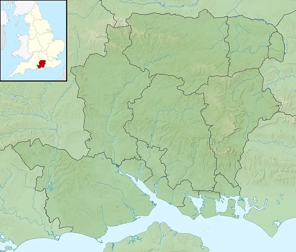 Siege of Basing House is located in Hampshire