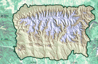 Viștea&nbsp;Mare is located in Făgăraș Mountains