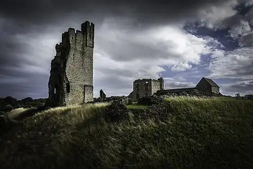 Remains of Hemsley Castle