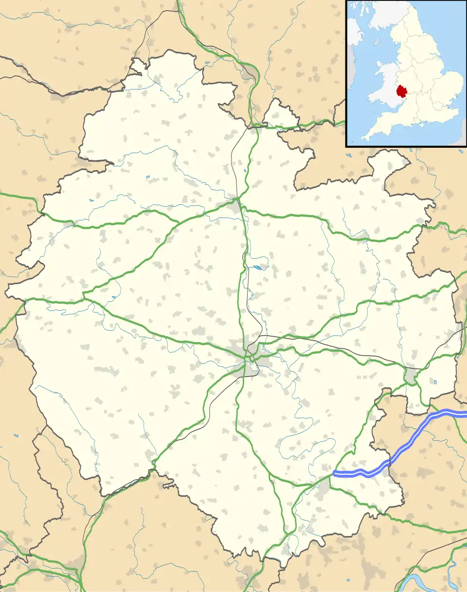 Dinedor is located in Herefordshire