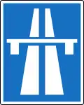 Austrian Autobahn symbol