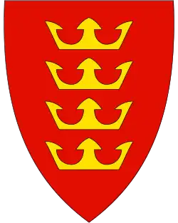 Coat of arms of Hole Municipality