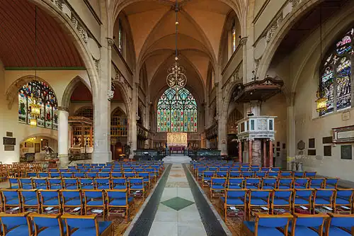 Nave of Holy Trinity, Sloane Street at Holy Trinity, Sloane Street, by Diliff