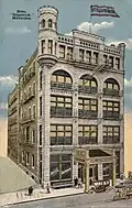 Hotel Gilpatrick post card (1917)