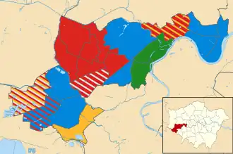 2006 results map