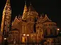 Votive Church at night