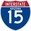 Arizona Interstate 15 shield