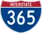 Interstate 365 marker