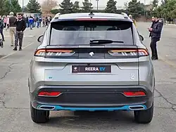 IKCO Reera EV (Rear view, electric model)