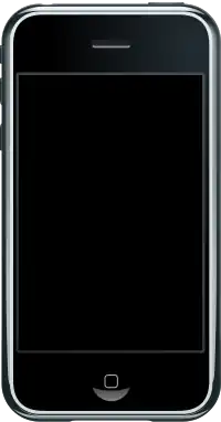 A vector rendition of the first-generation iPhone, first marketed in 2007. Its form factor is credited to Ive.