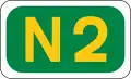 N2 road shield}}