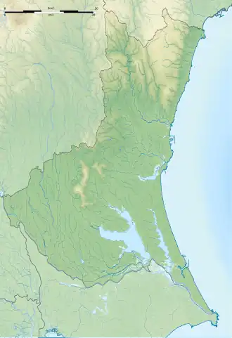 Ōmi-dō is located in Ibaraki Prefecture