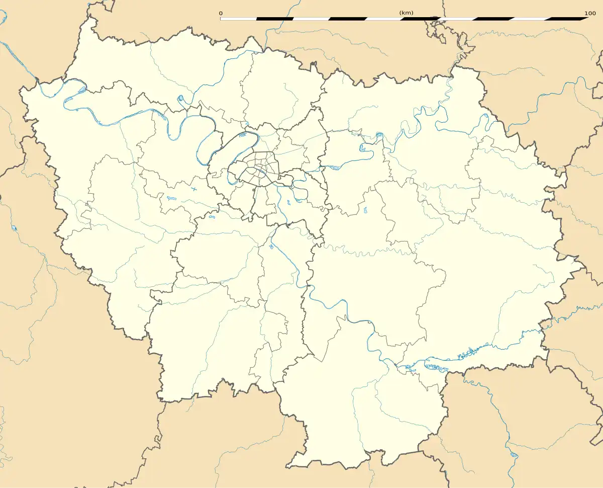 Le Plessis-Trévise is located in Île-de-France (region)